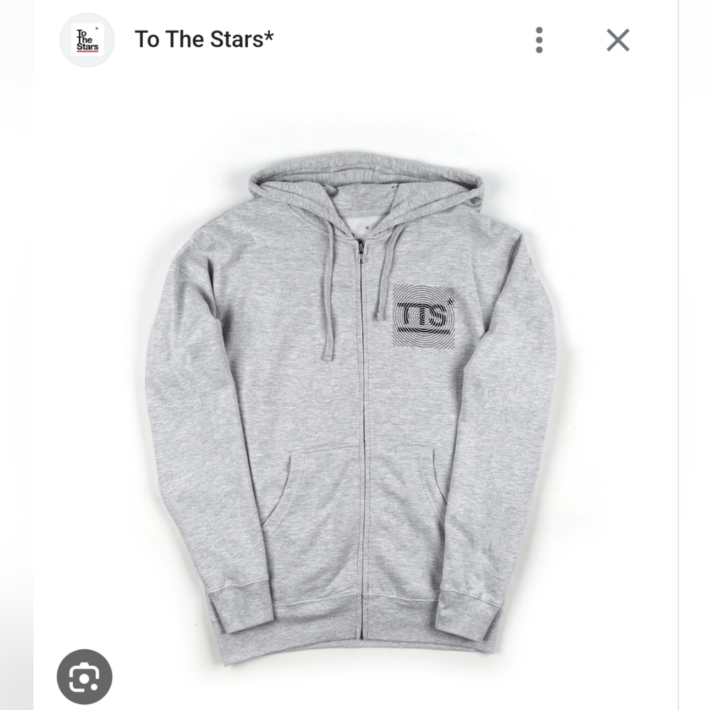 To The Stars Radiate Zip-Up Hoodie